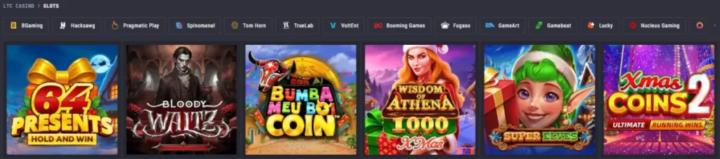LTC Casino Games